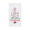 "We Wish You a Delicious Christmas" 100% Cotton Flour Sack Dishtowel